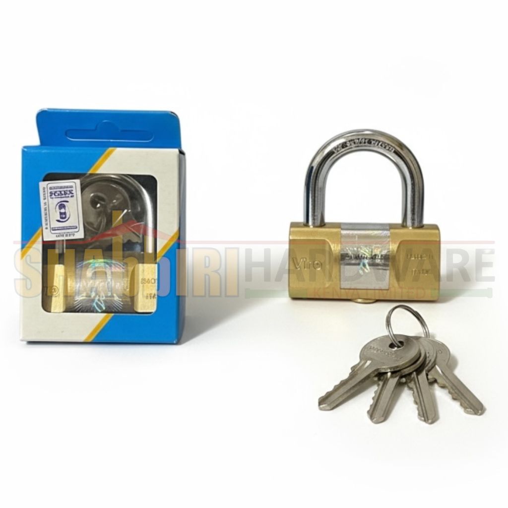 イタリア「Ｖｉｒｏ」ブランドシリンダー南京錠３点 Viro 103 Cylindrical Padlock 60mm – Original Made in Italy